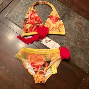 Girls 2 piece bikini 👙